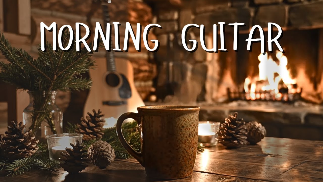 Smooth Guitar Jazz ☕ Warm December Coffee Music | Cozy Winter Instrumental