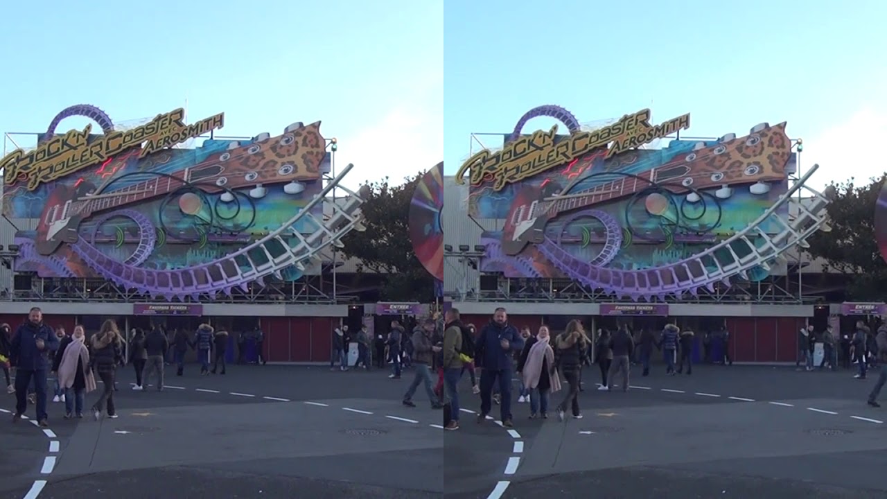 Disneyland Paris at Christmas 3D format for Mobile Phone / Google Cardboard