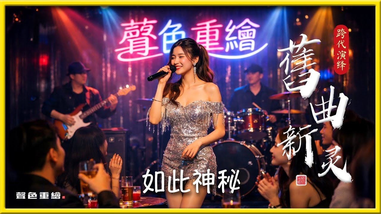 如此神秘 4K HD時光重疊的奇幻體驗： 閉上眼，聽眾彷彿同時置身於 80 年代的歌廳與未來的電子音樂祭，感受時空交錯的張力。