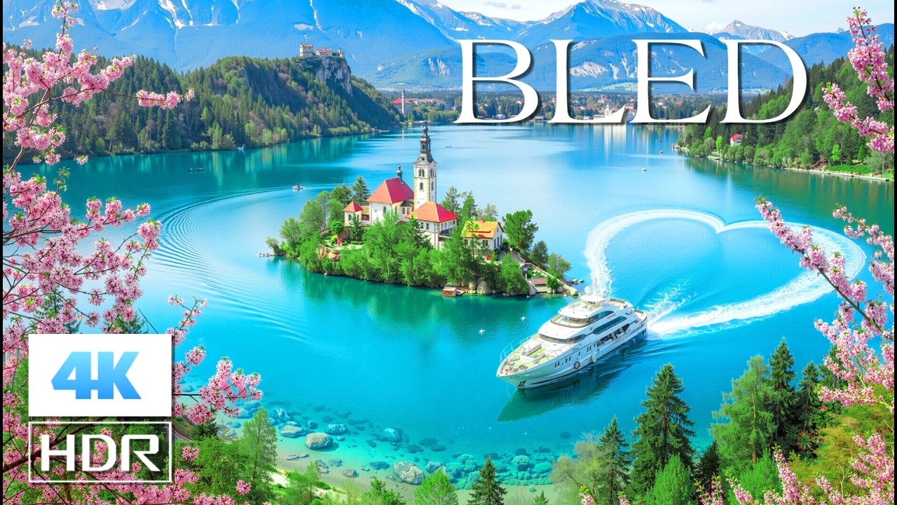 BLED SLOVENIA 4K ULTRA HD | Alpine Lake, Fairy-Tale Island & Deep House Travel