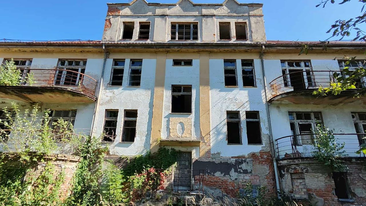 Průzkum opuštěné porodnice v Polsku 