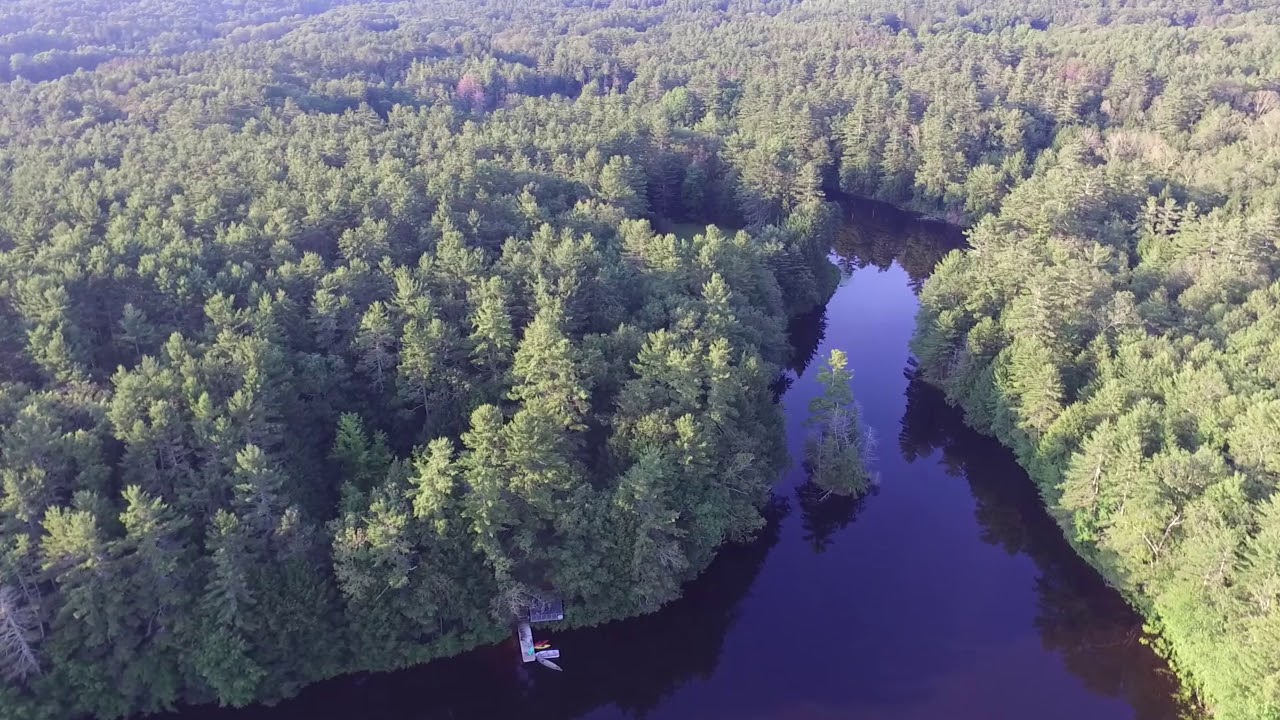 Brooks Pond Aerial View July 2019