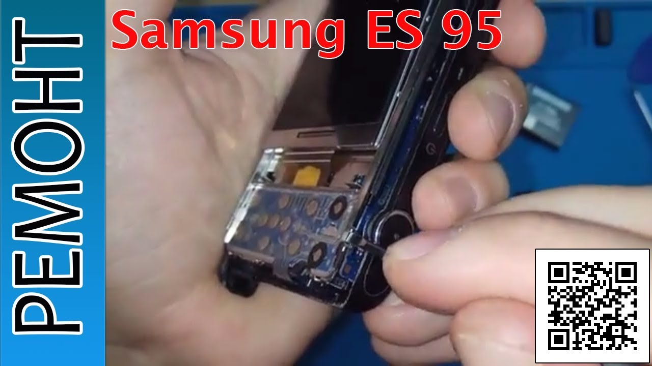 Ремонт Samsung ES95 | Замена LCD на фораппарате
