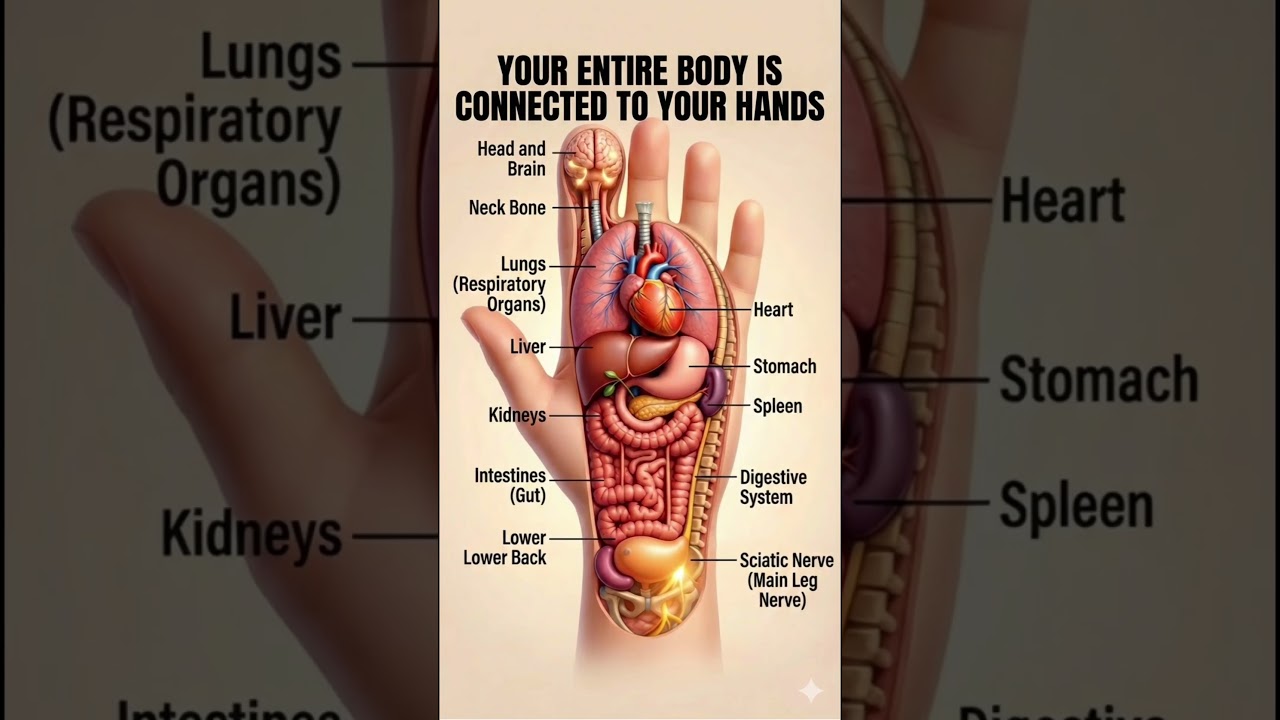 Unlock Your Body's Healing Potential: The Ultimate Hand Reflexology Map