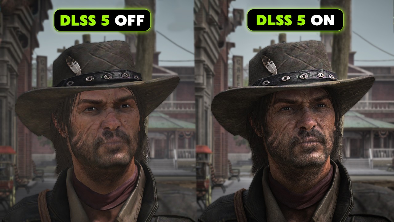 DLSS 5 on RTX 4060 - Red Dead Redemption - Remastered by DLSS 5!