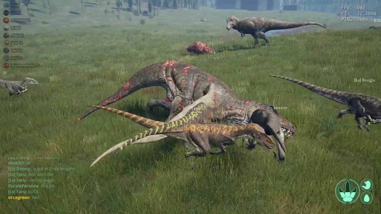 The Isle Legacy - Utah Gameplay - Hunting Grounds Part 1