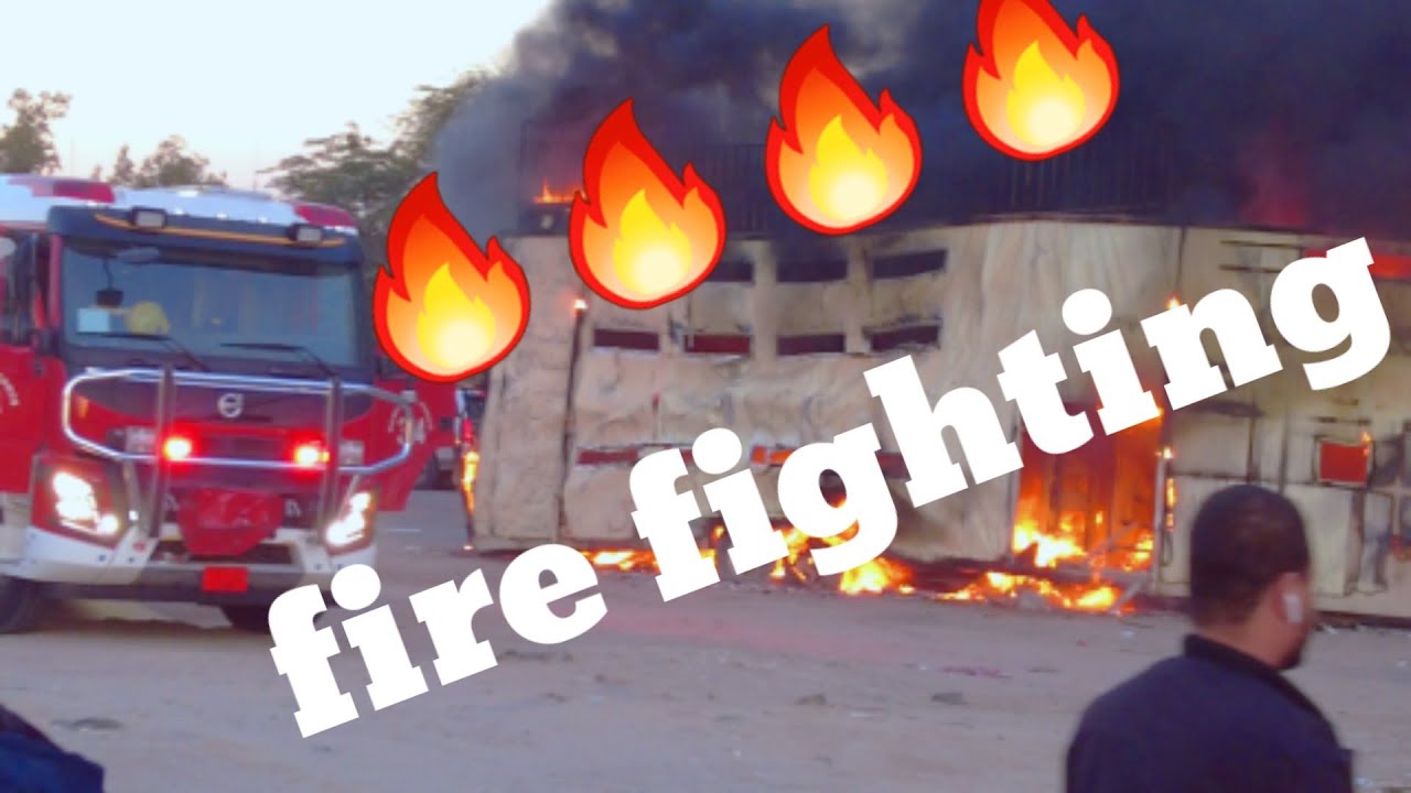 Fire Fighting... Kuwait.....Mahboula block 3