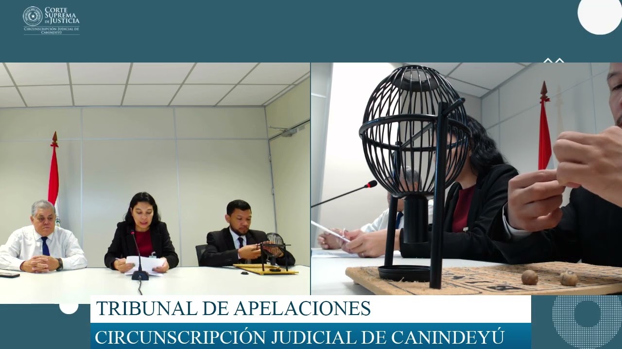 22/12/2025 -  Sorteo de Expediente del Tribunal de Apelaciones