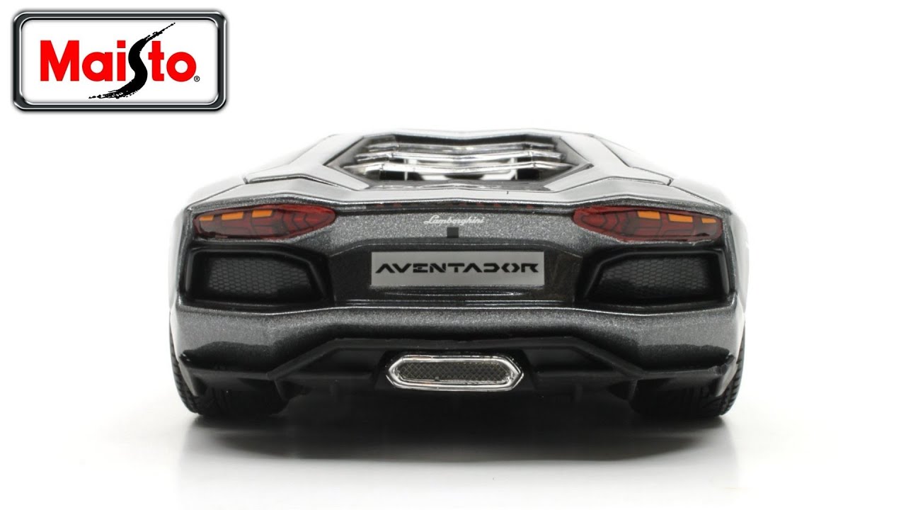 Build Video - Lamborghini Aventador Coupe 1:24 Maisto