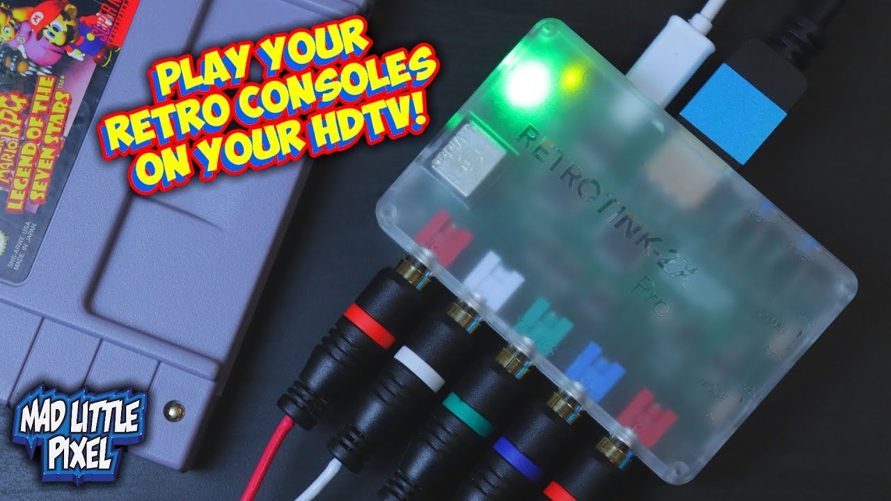 NEW RetroTink 2X PRO Line Doubler! Play Your Retro Game Consoles Beautifully On Your HDTV!