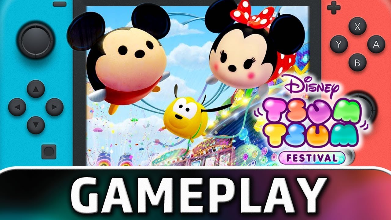 Disney Tsum Tsum Festival | 20 Minutes of Gameplay on Switch