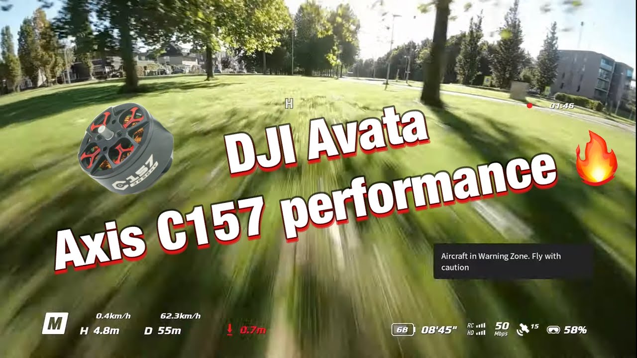 DJI Avata with Axis C157 motors and HQprop 2925 TestFlight (Manual mode) Is it better?