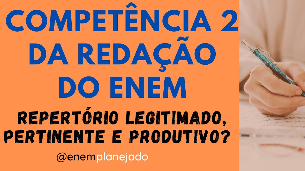 Compet&ecirc;ncia 2 da REDA&Ccedil;&Atilde;O do ENEM: Tipo Textual, Tema e Repert&oacute;rio
