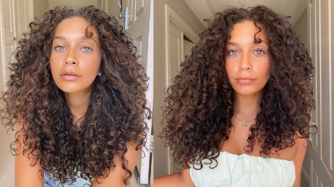 VOLUME FOR LONG CURLY HAIR | How To Routine for big curls