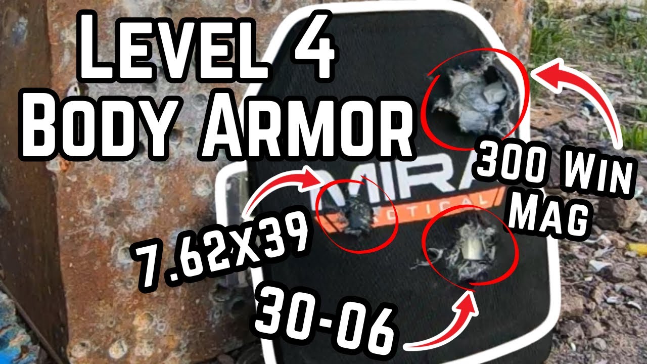 BEST Tactical Body Armor? TESTING the MIRA Tactical Level 4 Plates