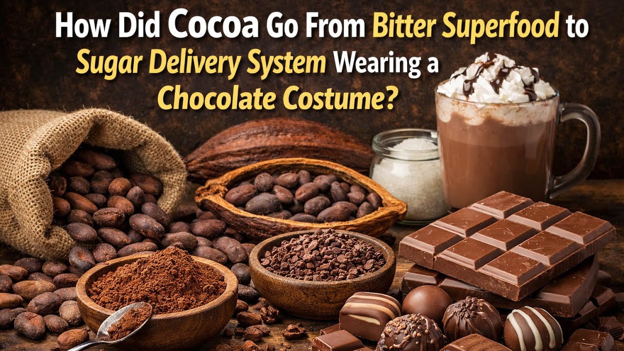 Why Big Food Loves Cocoa So Much: Built-In Health Credibility, Unlimited Room for Sugar