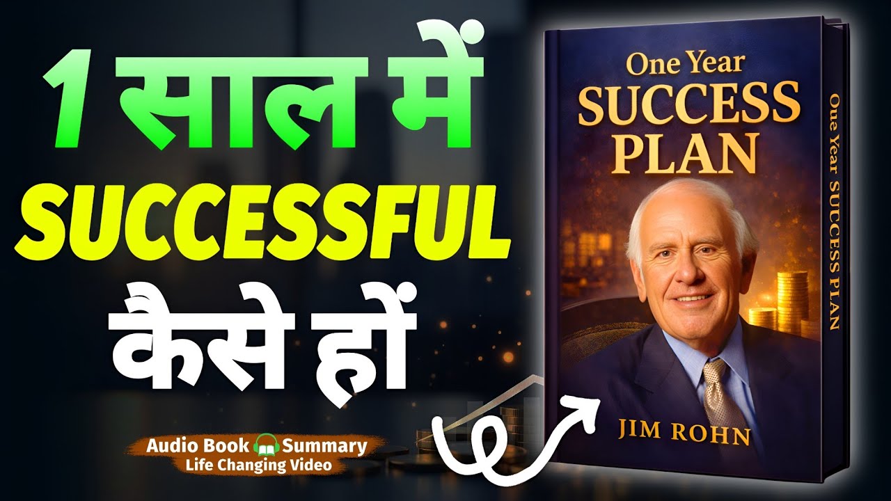 1 Year Success Plan बुक समरी | Jim Rohn के Powerful Success Principles | AudioBook Hindi