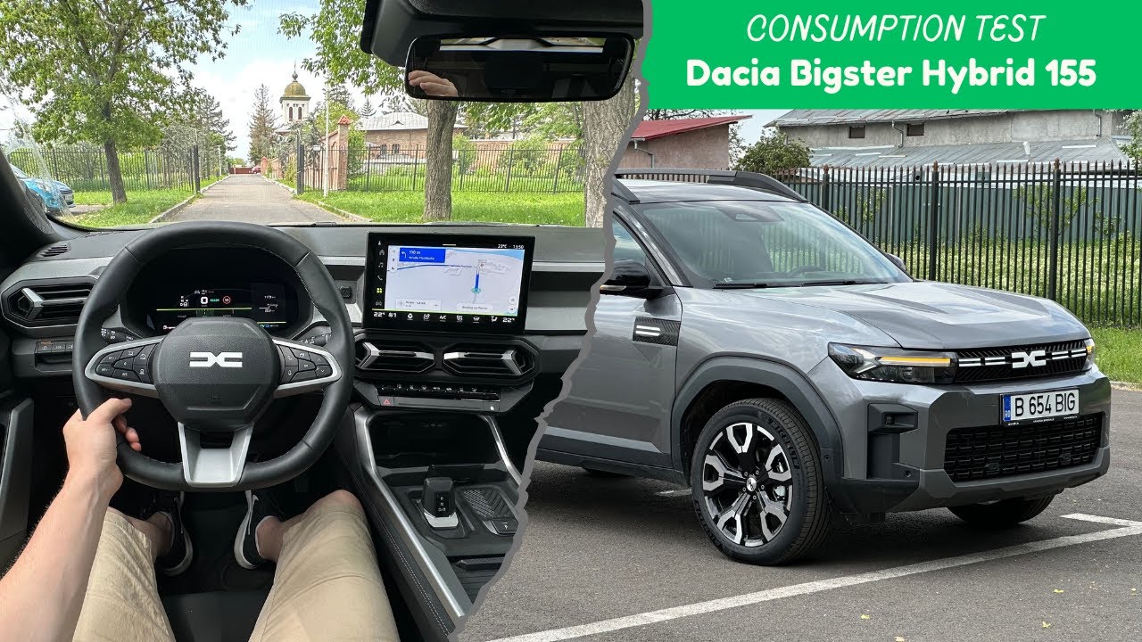 Dacia Bigster Hybrid 155 2025 Consumption Test