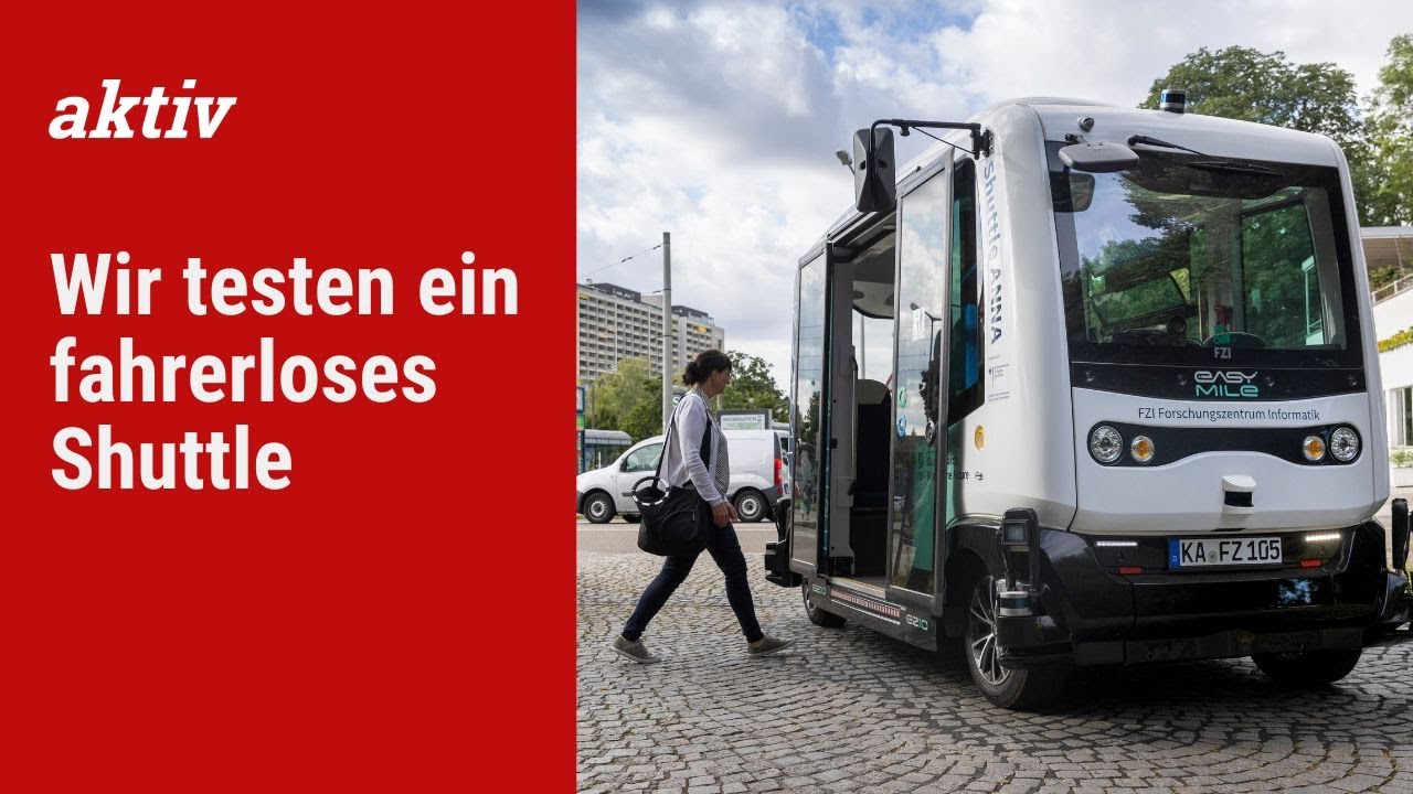 aktiv testet ein autonomes Shuttle | aktiv online