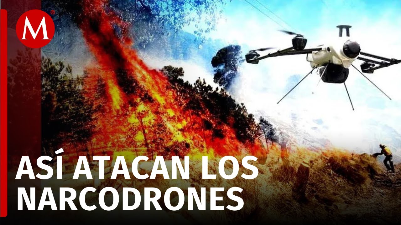 Familia Michoacana incendia con drones bosques de la Sierra de Guerrero