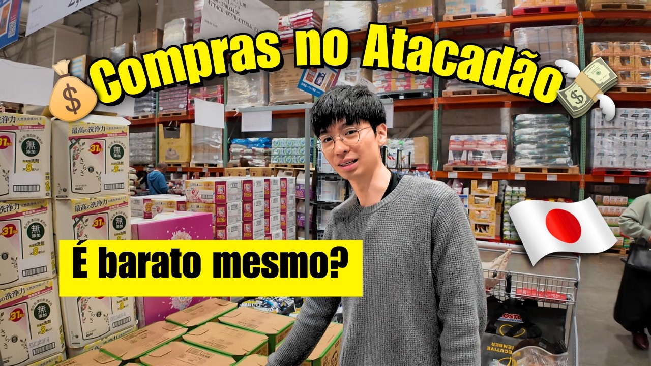 Quanto custa comprar no Atacadão no Japão? 😳🛒