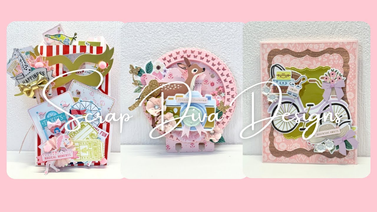 Предварительный показ дизайнов для @ScrapDiva29 в марте! #scrapdivadesigns будут доступны с 3 марта.