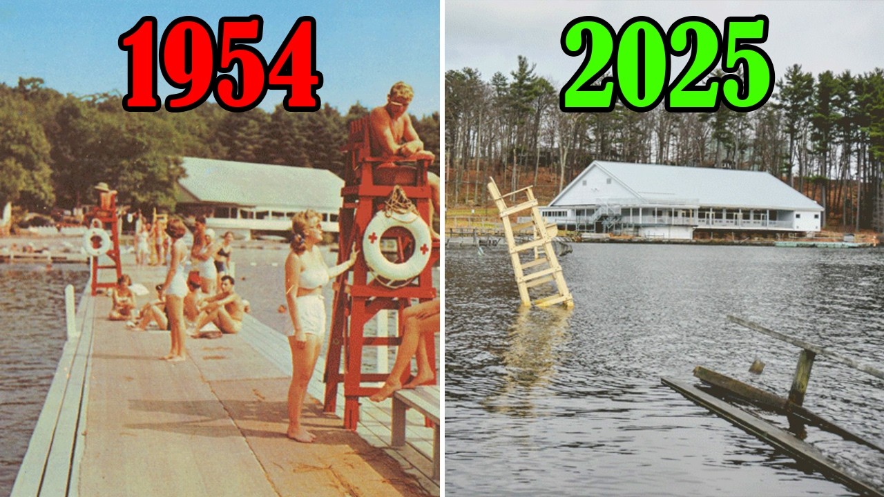📸THEN and NOW Photos of ABANDONED PLACES in AMERICA That’ll Take You Back in Time🔥
