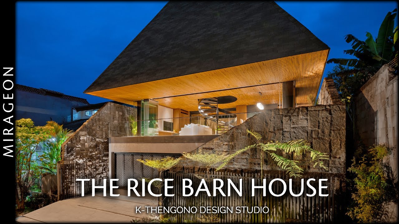 Inspired by a Rice Barn | The Rice Barn House