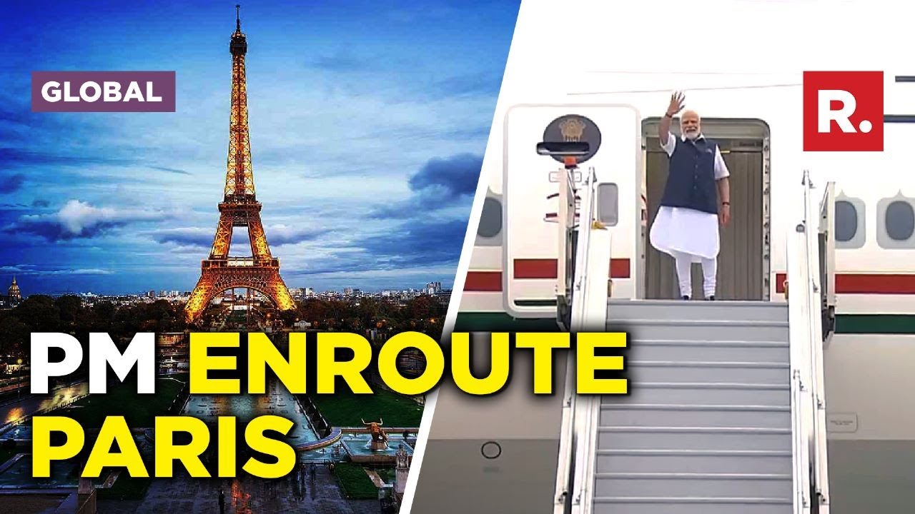 PM Modi leaves for Paris to participate in France's National Day Parade