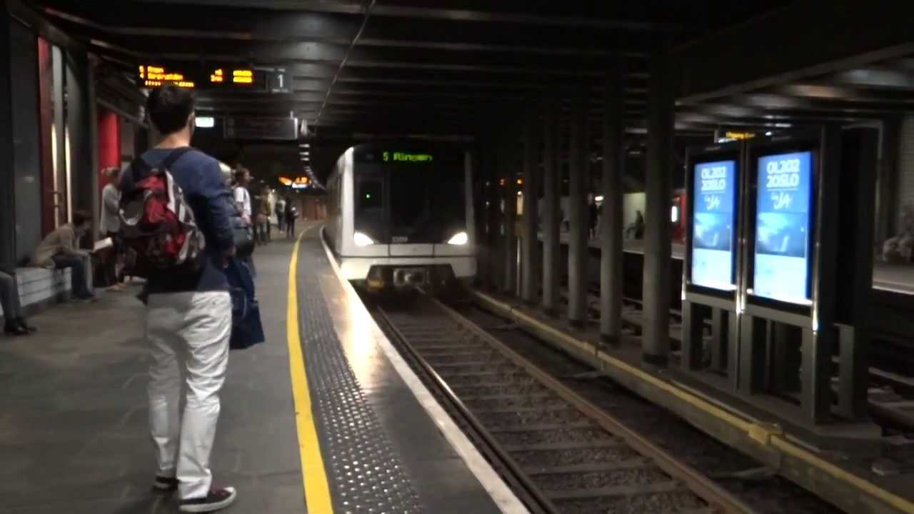 Oslo, Norway - Oslo Tunnelbane (T-banen, Metro) HD (2013)