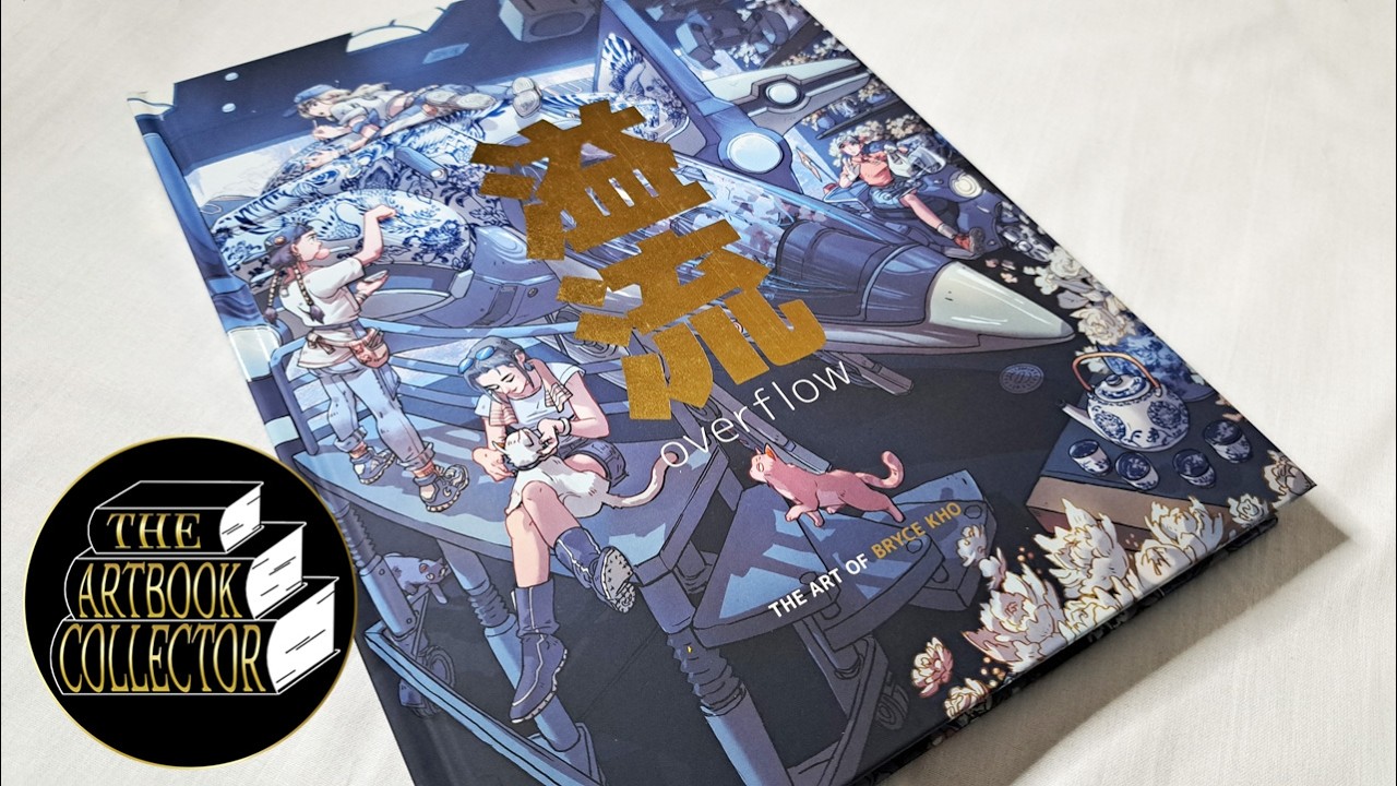 Overflow: The  Art of Bryce Kho - Book Flip Through