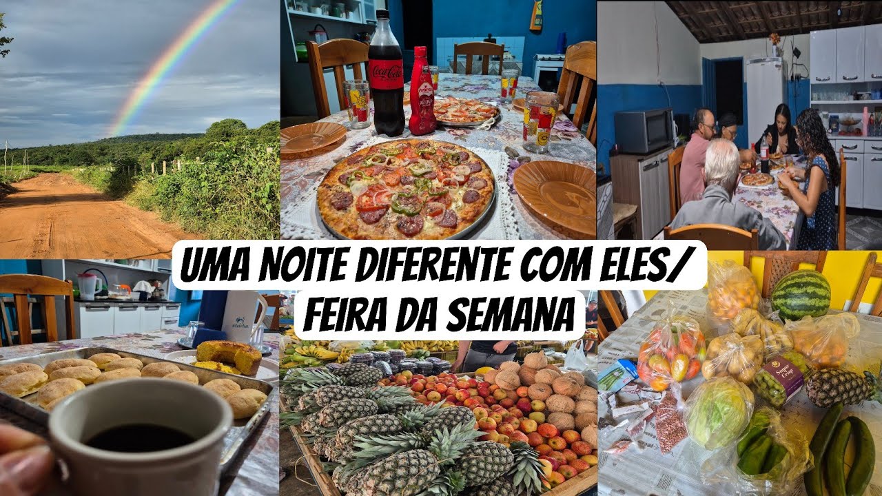 Eles amaram / momentos de conversa e lembrando fatos antigos/ fomos a feira