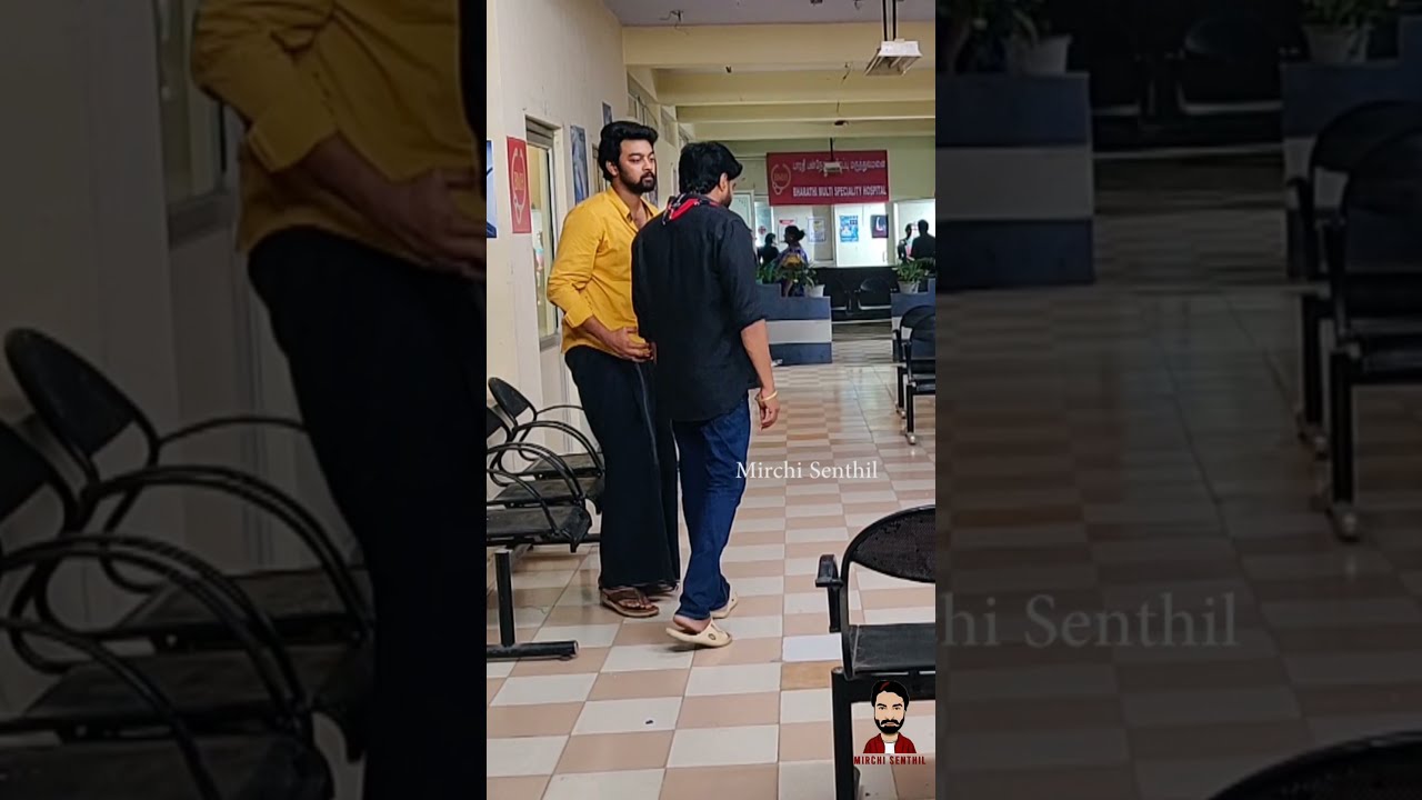 Эксклюзив: Создание сцены двойного действия в Naam iruvar Namakku iruvar: канал MIRCHI SENTHIL