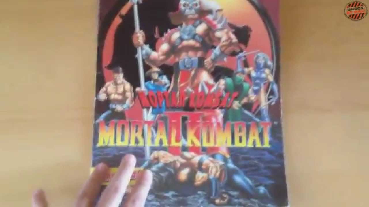 Альбом для наклеек Mortal Kombat II