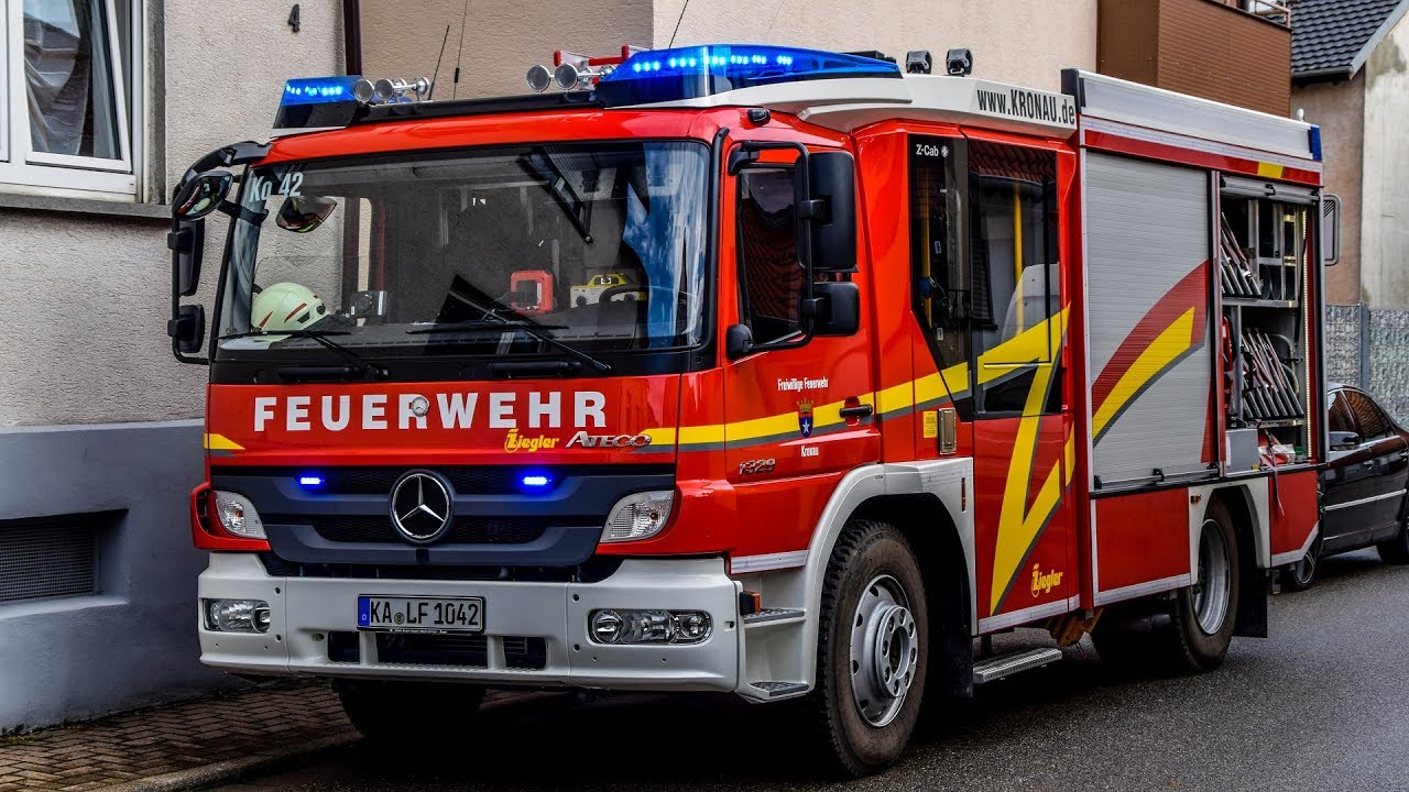 [FEUERWEHREINSÄTZE NACH HEFTIGEM UNWETTER] Überflutete Straßen & Keller unter Wasser | Kronau