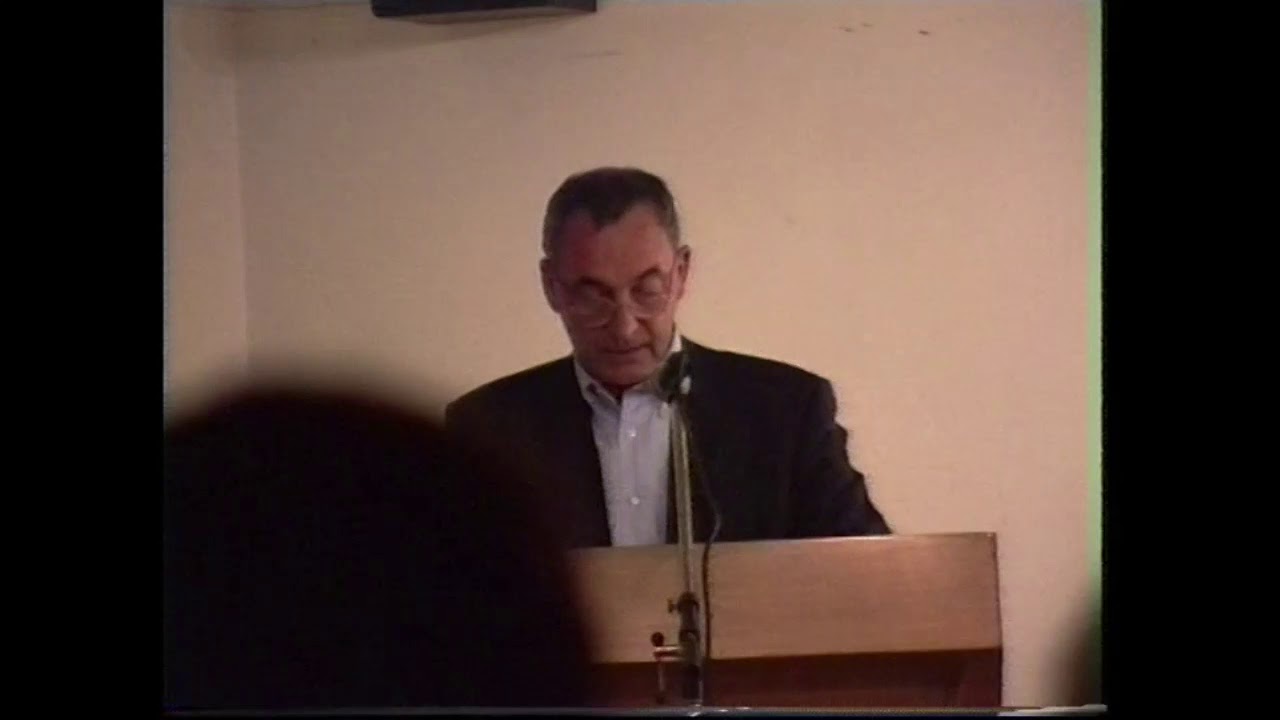 Johan Anthierens, toespraak bij de boekvoorstelling Zwarte Horizonten van Jos vander Velpen 1995