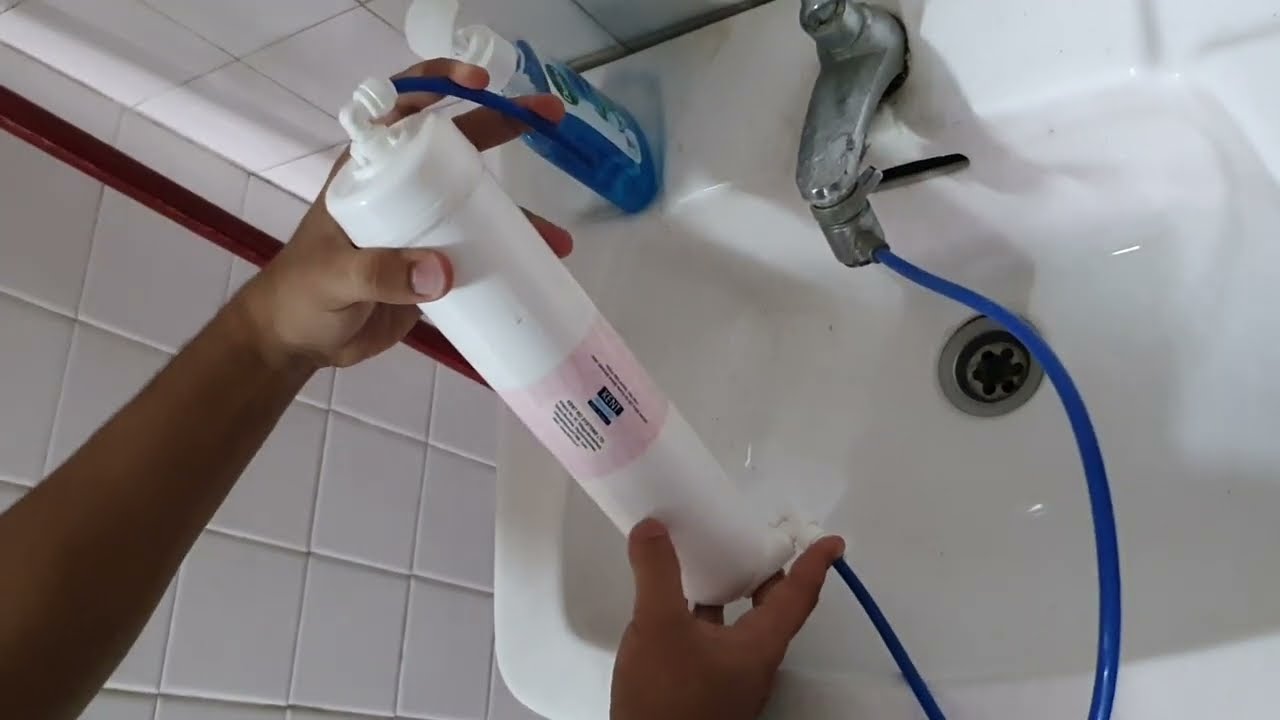 How to clean RO(reverse osmosis) filter at home!