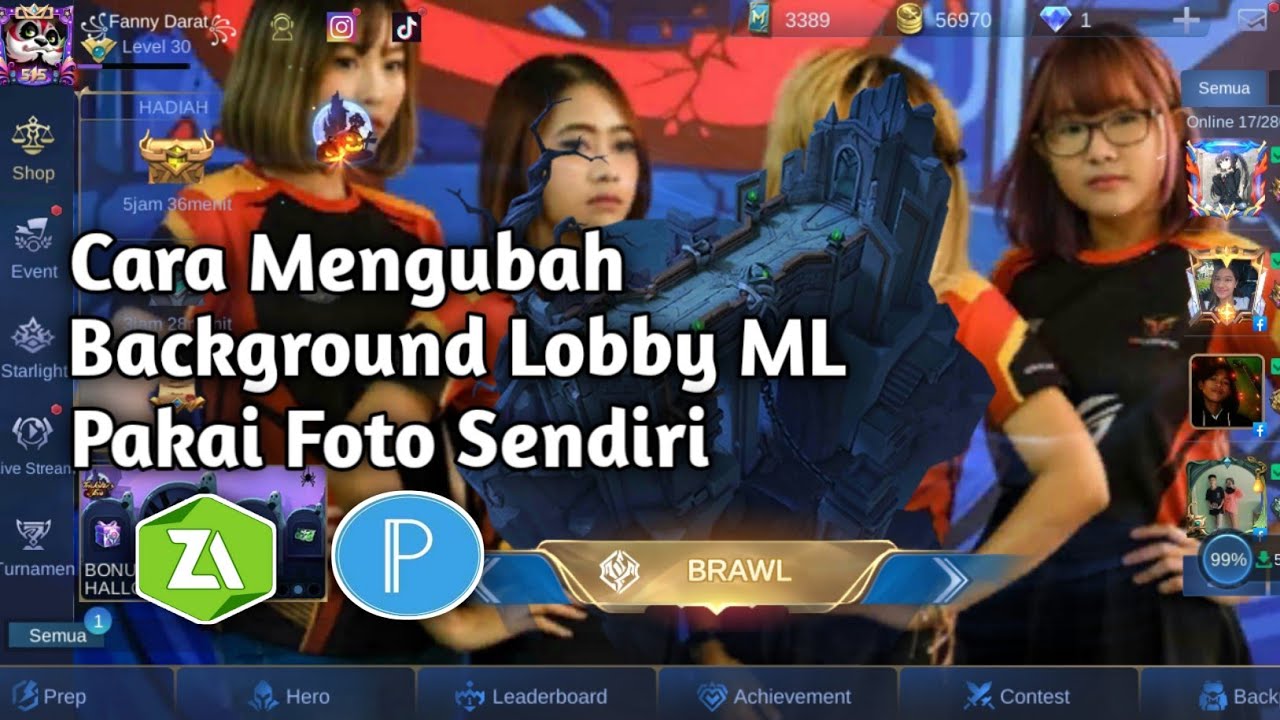 Cara Mengubah Background Mobile Legends Pakai Foto Sendiri