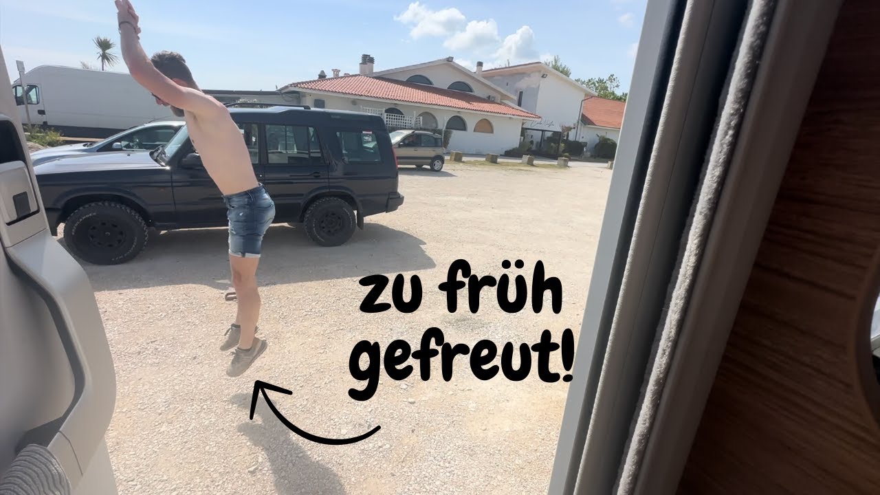 Vom Schönen-Stellplatz zur Katastrophe Eine unglückliche Wendung