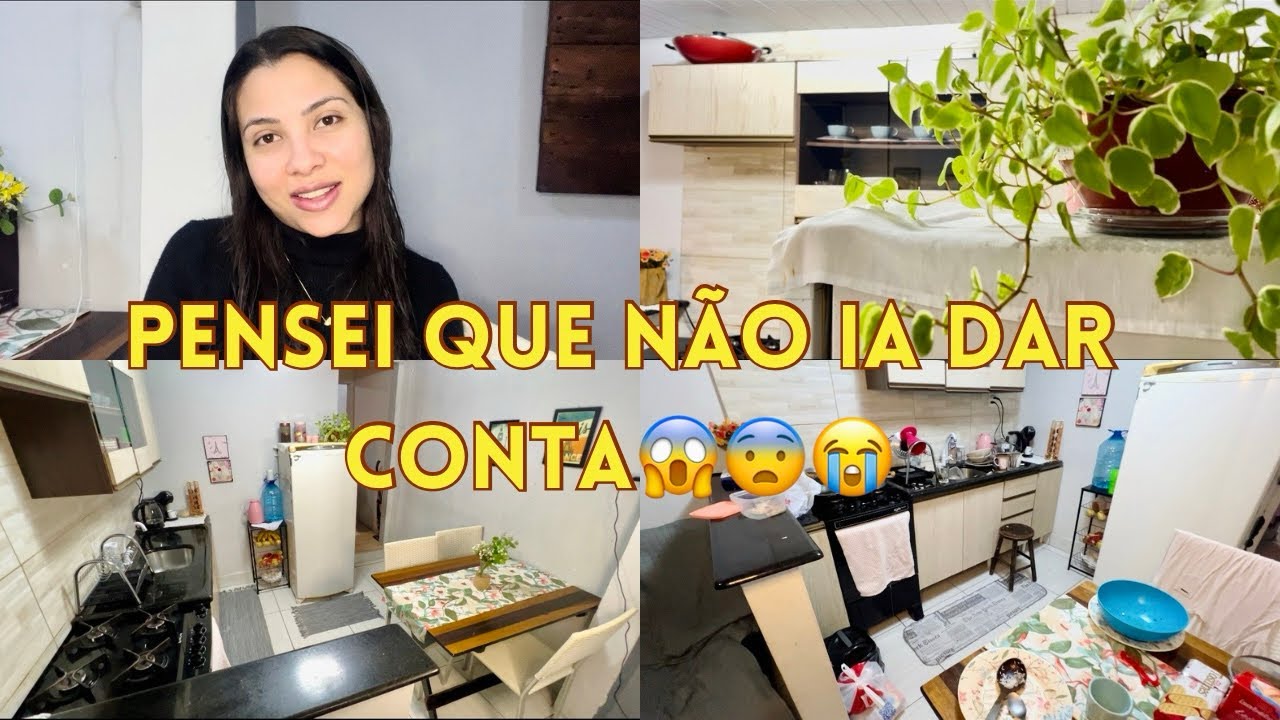 Limpeza da semana/quase desistir😨/vida real