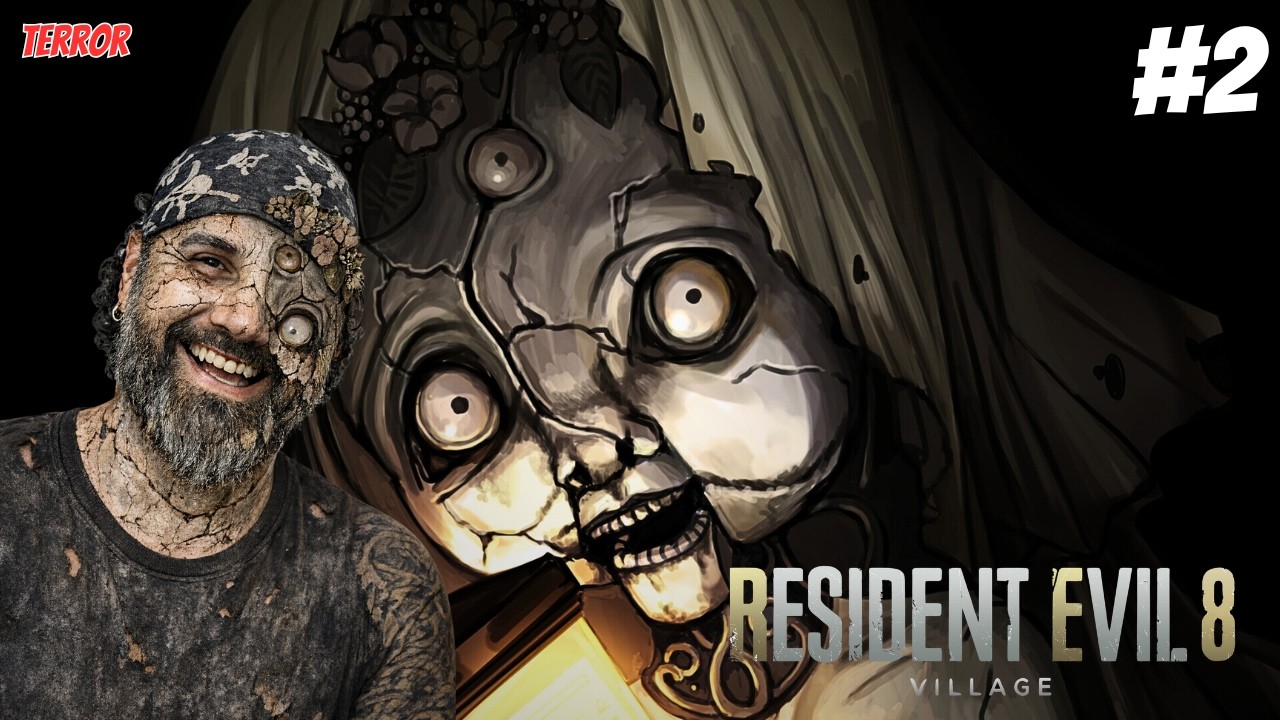 Resident Evil 8 Village – LIVE #2 | A Caminho da Casa Beneviento 😱 Terror Psicológico