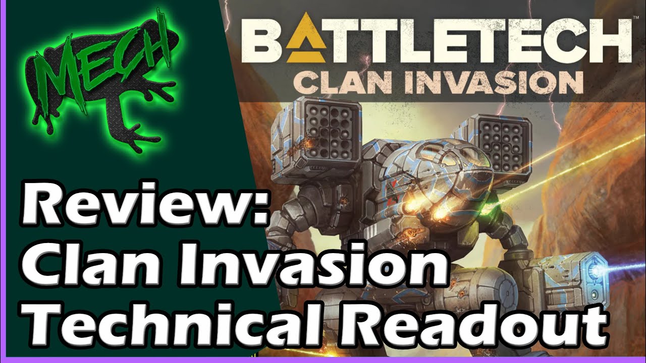The Battletech Clan Invasion Technical Readout - A Review