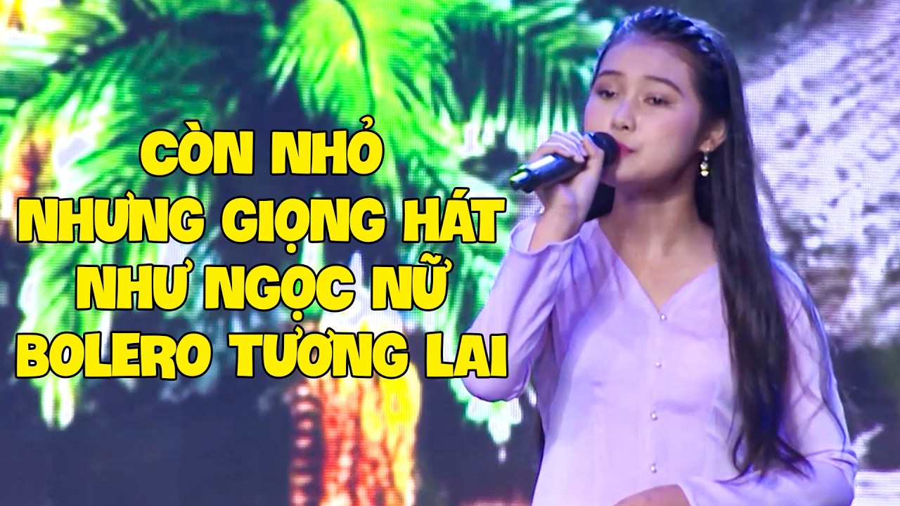 Thí sinh nhí CÒN NHỎ nhưng sở hữu giọng hát lẫn thần thái không thua NGỌC NỮ bolero | Yêu Ca Cổ THVL