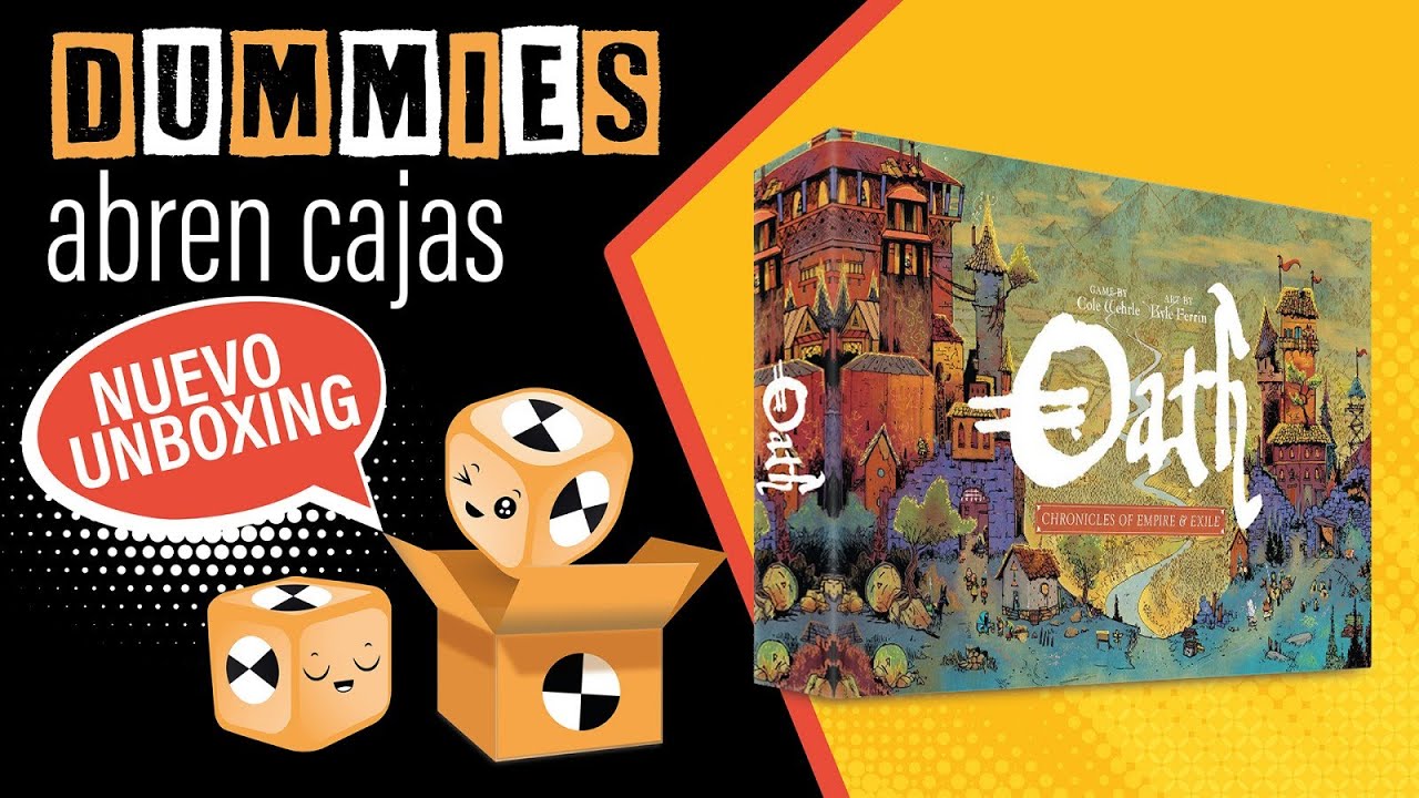 OATH Juego de mesa 🌟🌟UNBOXING🌟🌟 &iquest;De que va? | Cronicas del Imperio & del Exilio | Modo Solitario