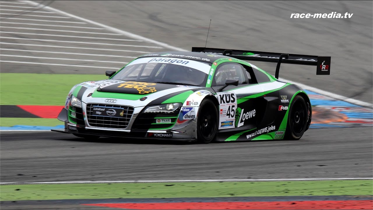Audi R8 LMS ultra DMV TCC 2014 Hockenheimring Philip Geipel race-media.tv Onboard Motorsport Racing