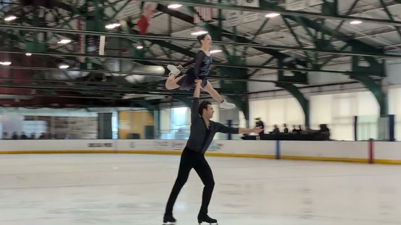 Katie McBeath & Daniil Parkman - Vale SP - John Nicks Pairs International 9.2.25