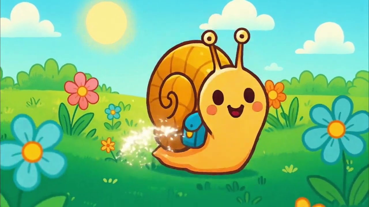 Kids Song – The Slow Snail | GeuUniverse