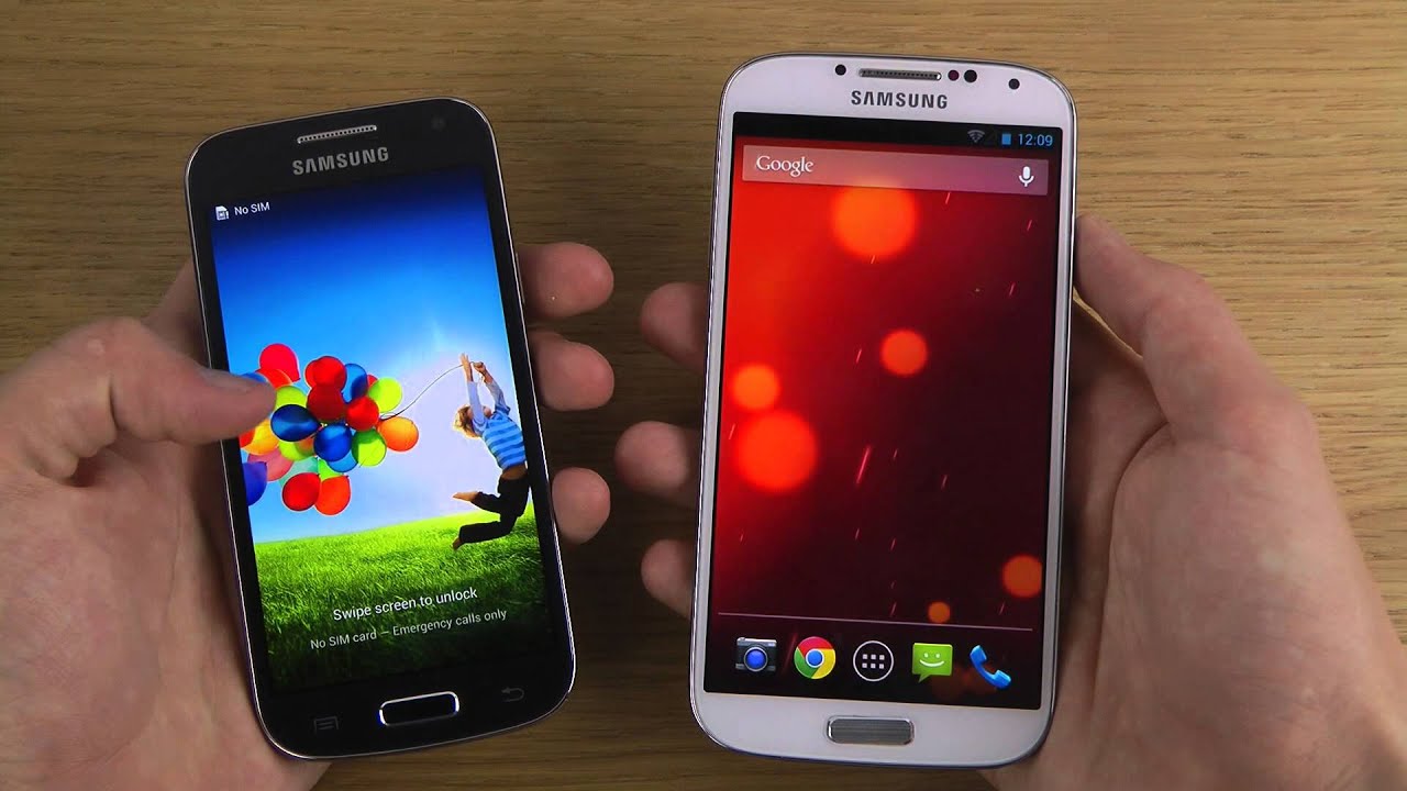 Samsung Galaxy S4 vs. Samsung Galaxy S4 Mini - Which Is Faster?