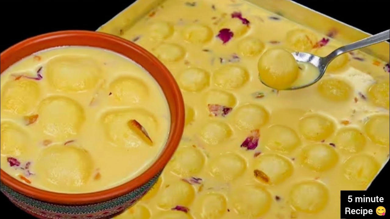 5 मिनट में ऐसा टेस्टी और जबरदस्त मिठाई बनाई आसान तरीके से | Holi, Ramjan Special  Dessert Sweet|