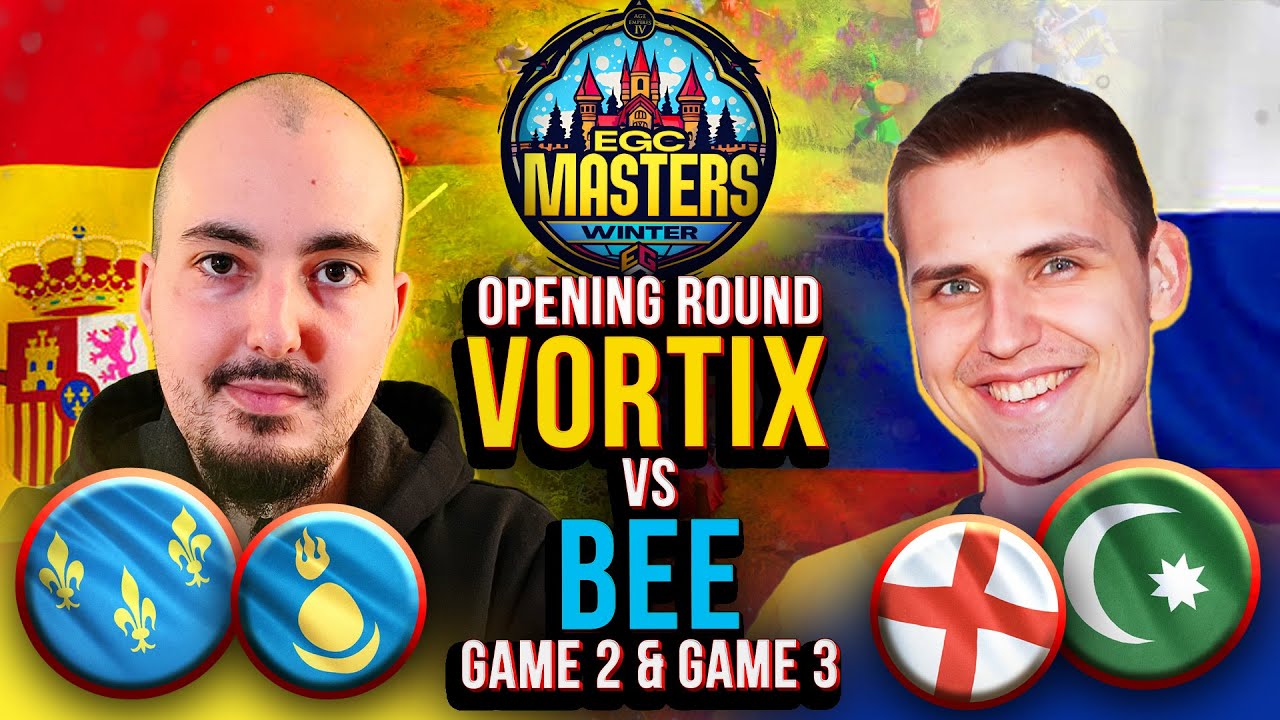 Opening match du groupe B ! Game 2 et 3 du BO5 Vortix vs Bee